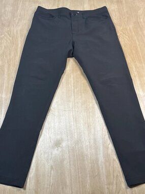 Public Rec Pants Mens 33x32 Black Dealmaker 5 Pocket Golf Performance Commute